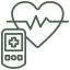 Digital patient monitoring system in a modern dental practice, emphasizing advanced technology for personalized comfort and safety at NuSmile Implant Studio.